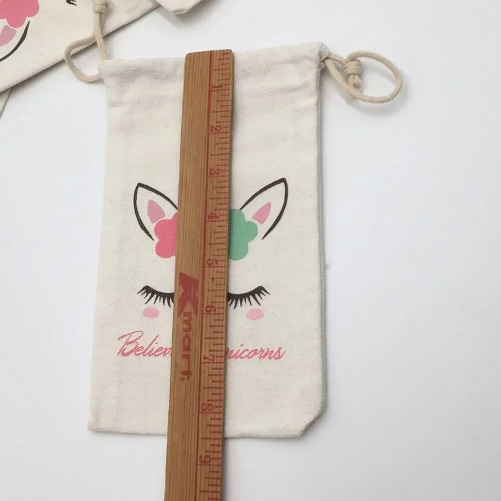 Girls unicorn Party Favors bags set 8 NEW pretty